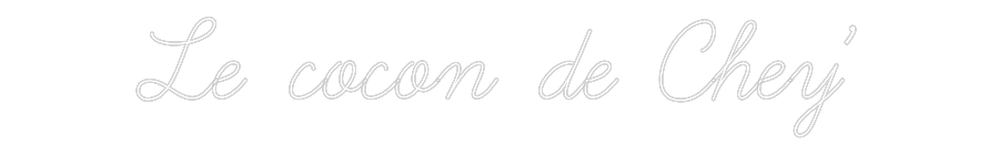 Configurateur Néon Personnalisé Le cocon de C...