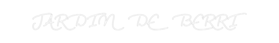 Configurateur Néon Personnalisé JARDIN DE BERRI