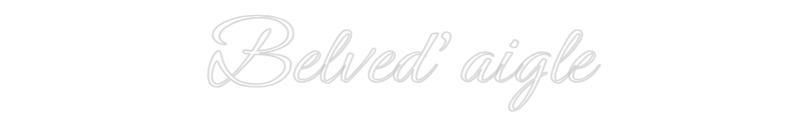 Configurateur Néon Personnalisé Belved'aigle