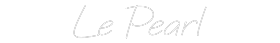 Configurateur Néon Personnalisé Le Pearl