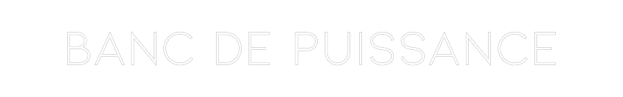 Configurateur Néon Personnalisé Banc de puiss...