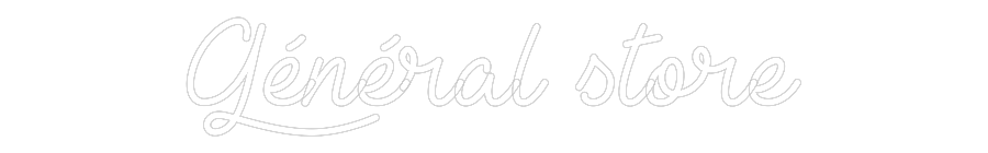 Configurateur Néon Personnalisé Général store