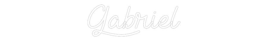 Configurateur Néon Personnalisé Gabriel