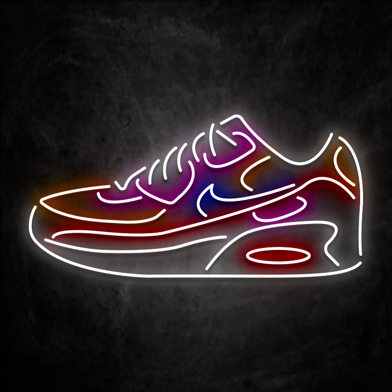 neon air max 90 orange rouge rose bleu