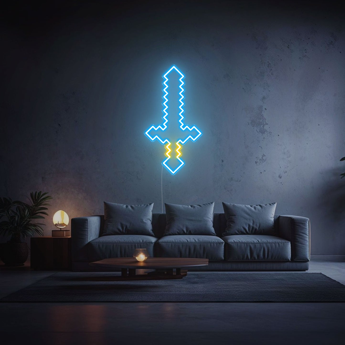 néon épée minecraft