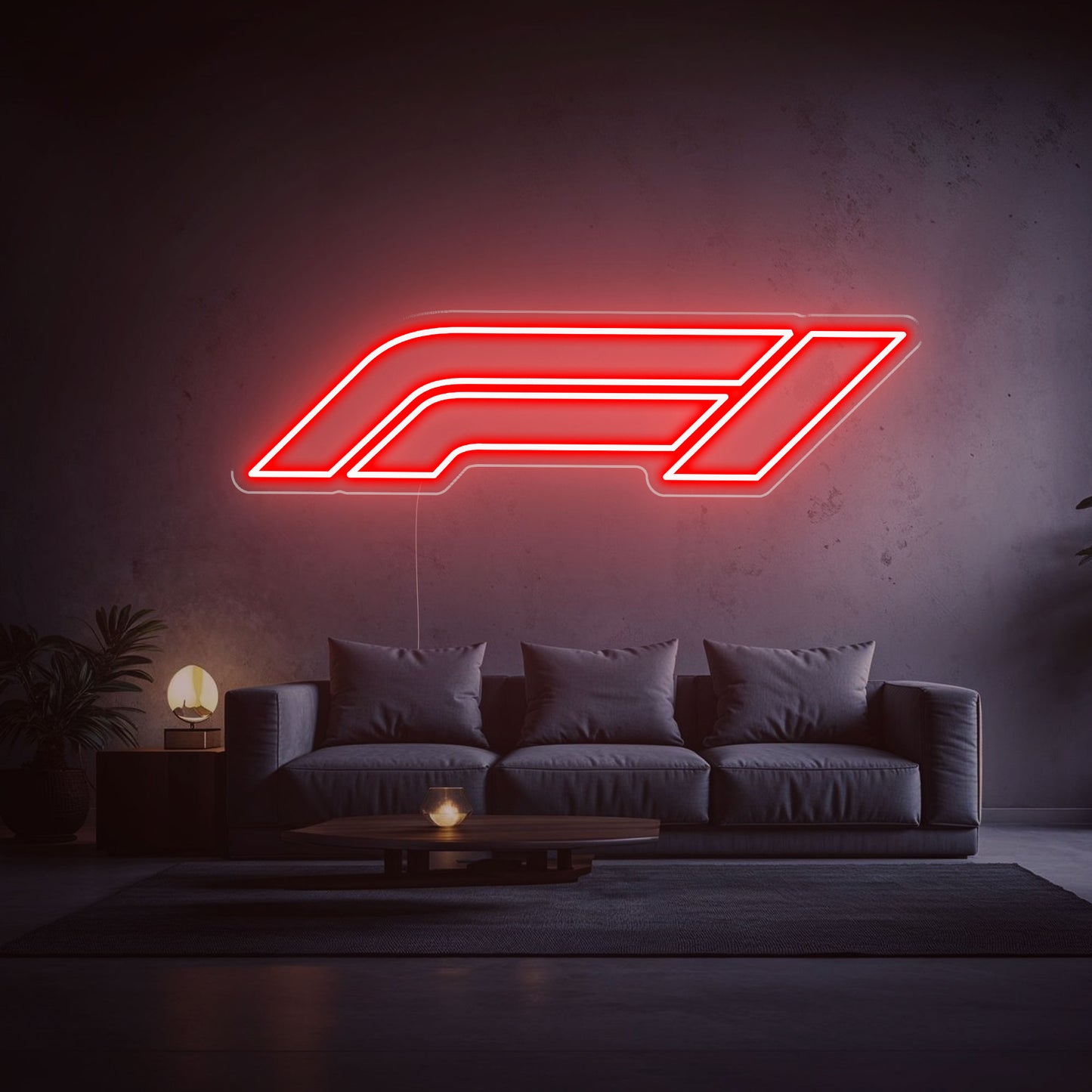 néon formule 1 logo