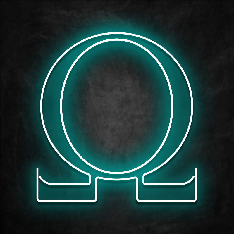 neon-grec-omega- bleu ciel