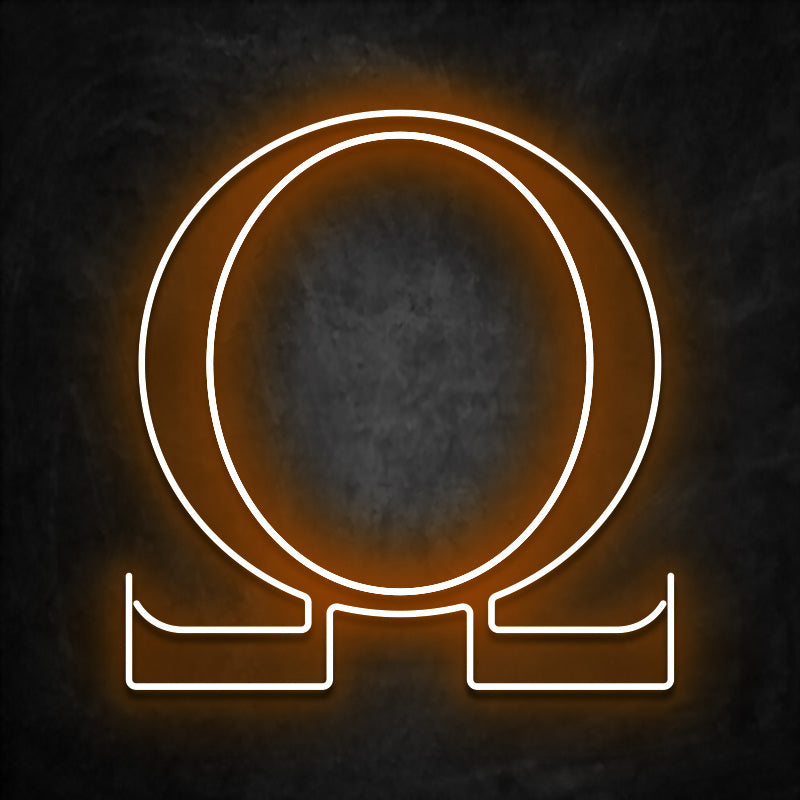 neon omega orange