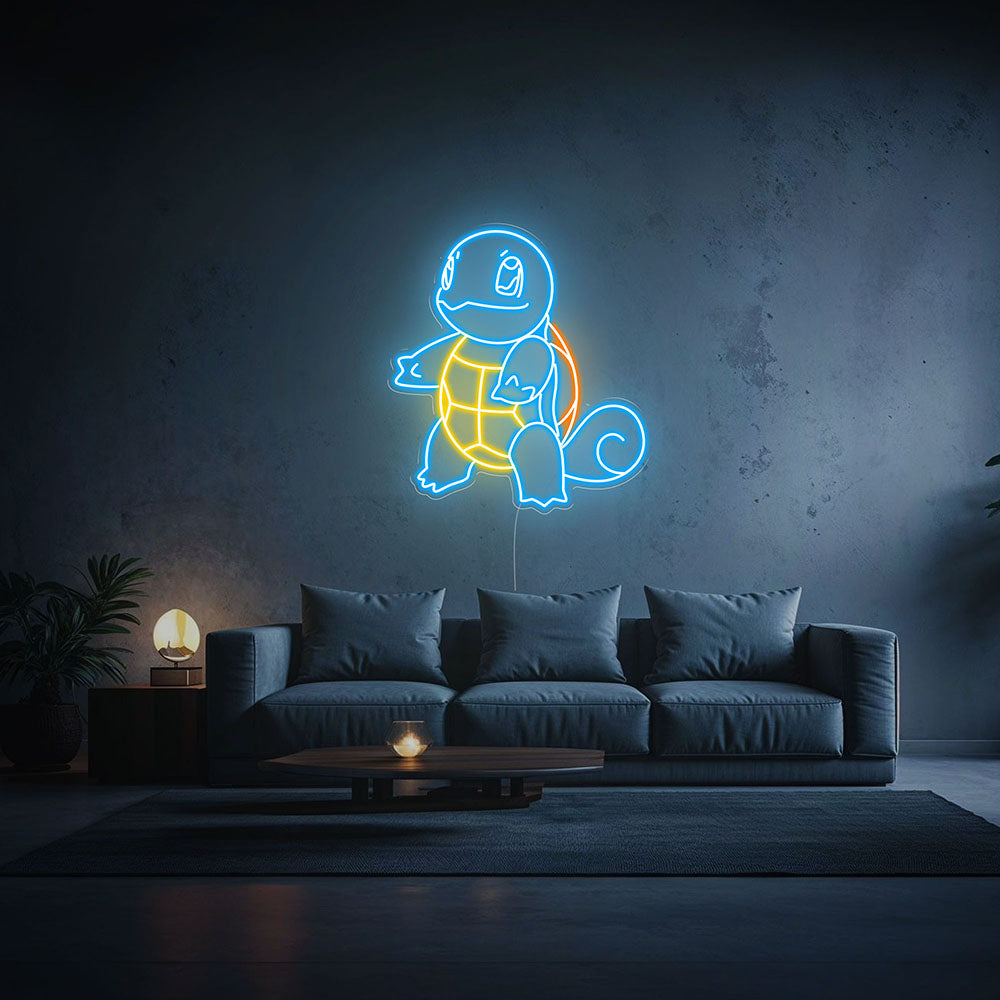 neon-led-carapuce-pokemon