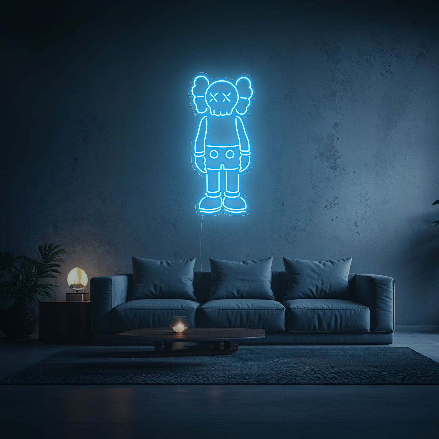 neon-led-kaws-bleu-ciel