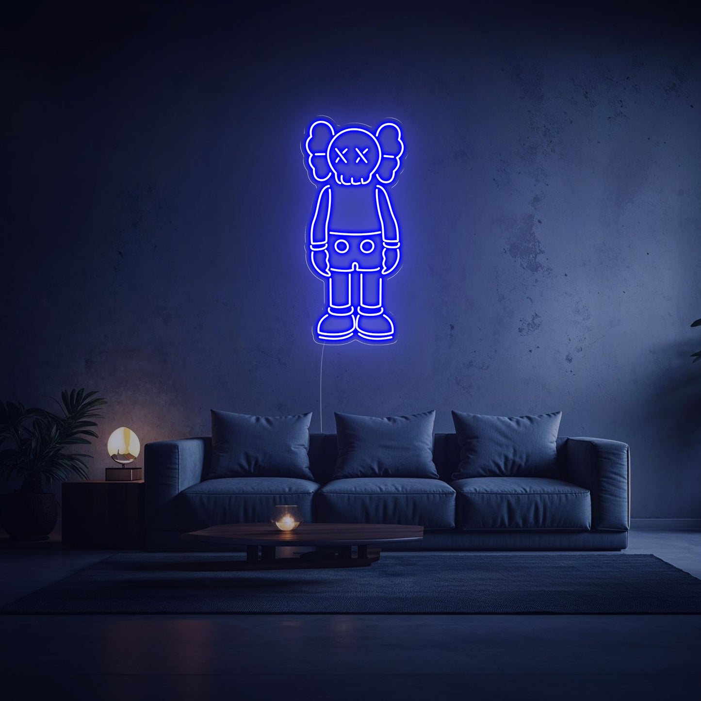 neon-led-kaws-bleu