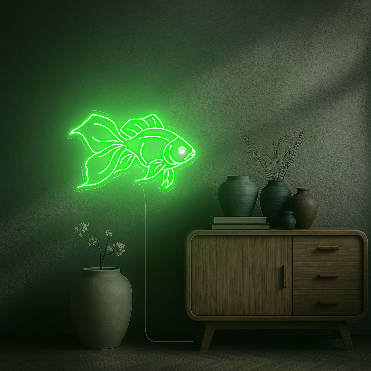 neon-led-poisson-vert