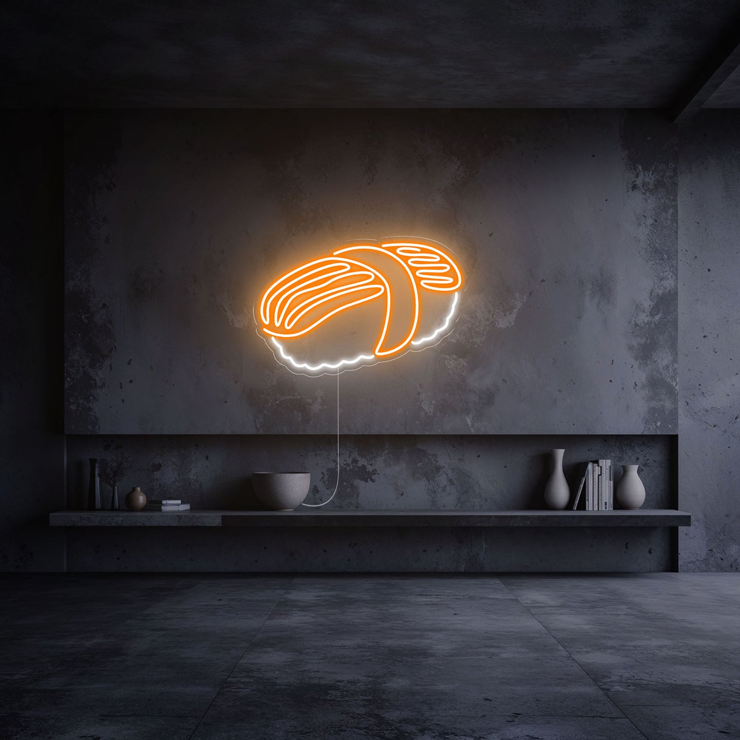 neon led sushi