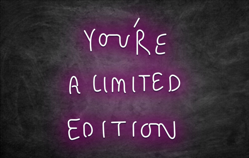 Néon LED you re a limited edition rose