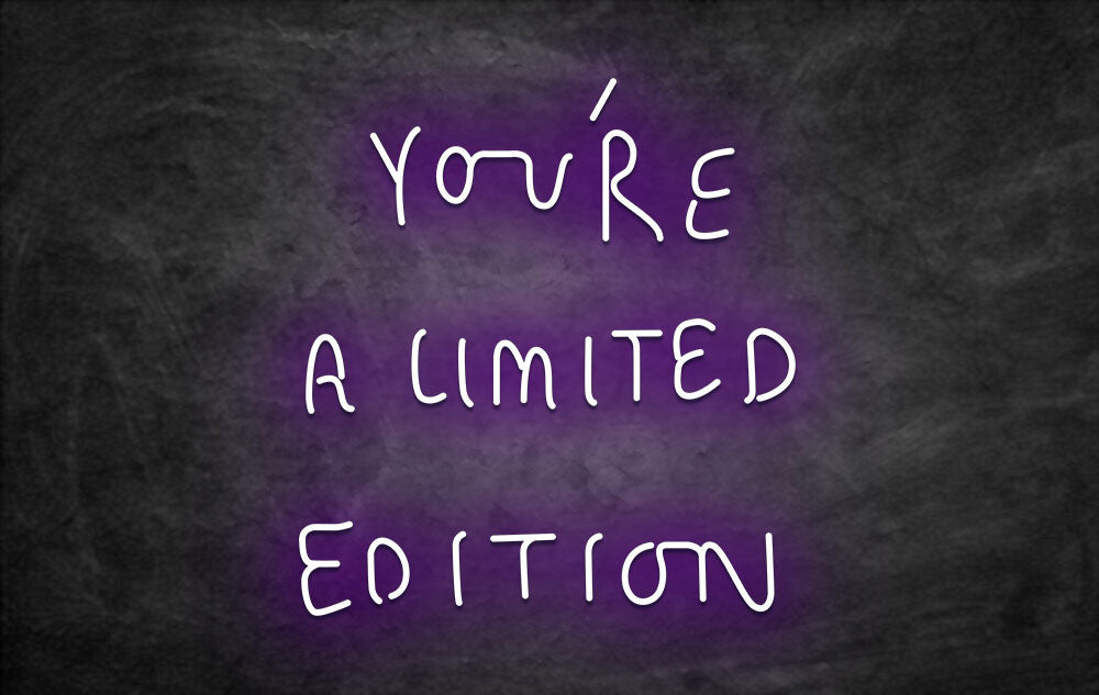 Néon LED you re a limited edition violet
