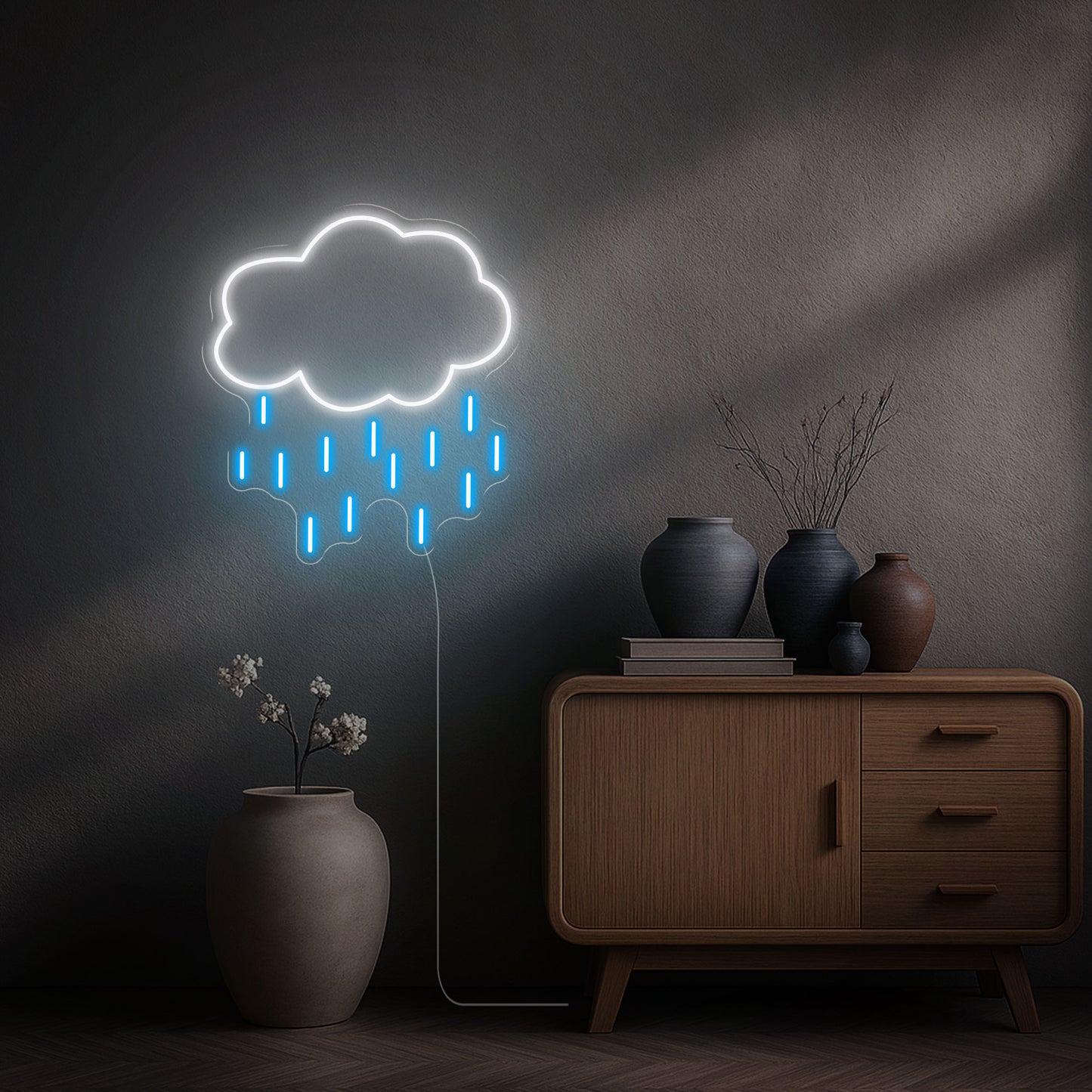Néon Nuage Pluie