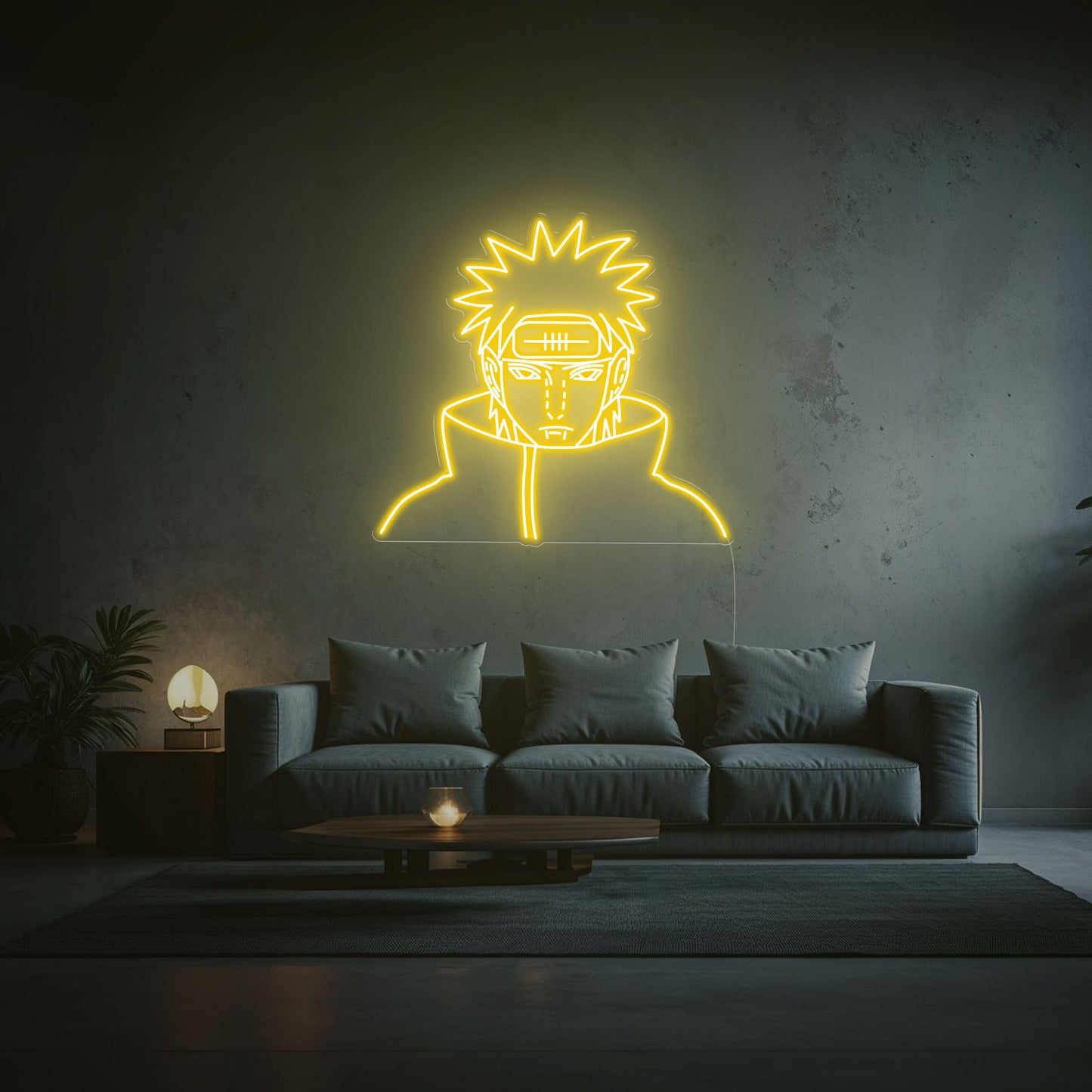 neon pain jaune