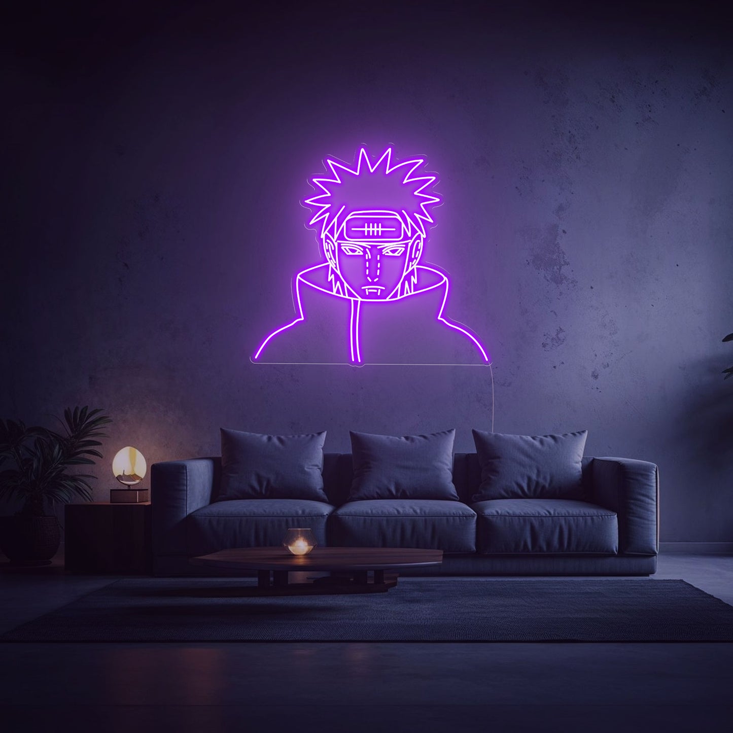 neon pain violet