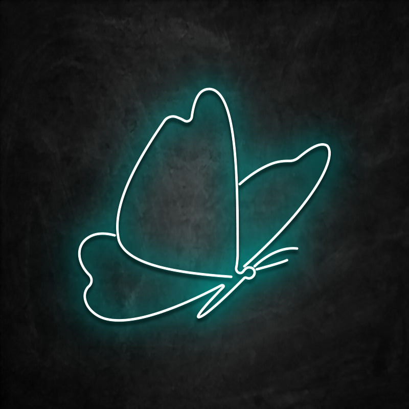 neon-papillon-bleu ciel
