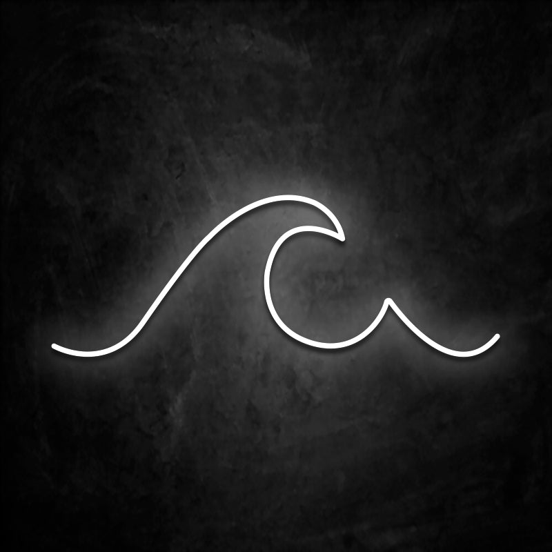 neon vague blanc