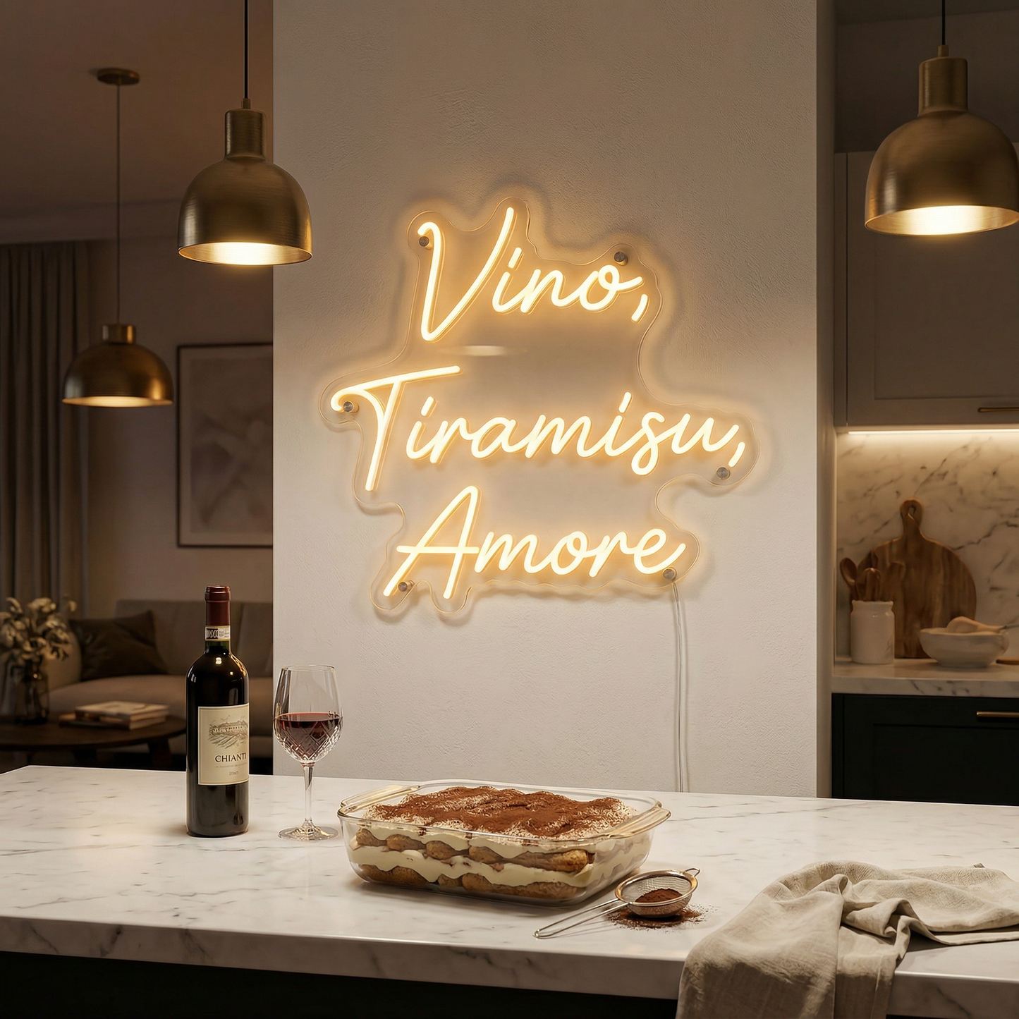 Vino, Tiramisu, Amore