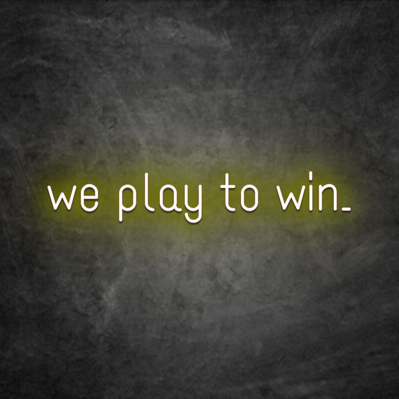 Néon We Play To Win
