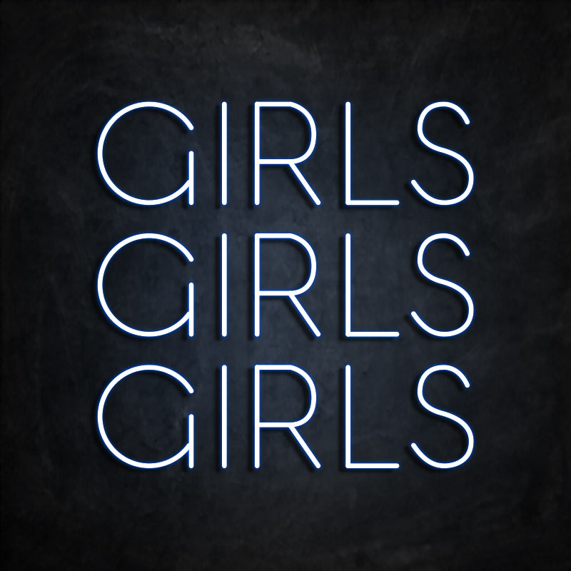 Néon Girls Bleu