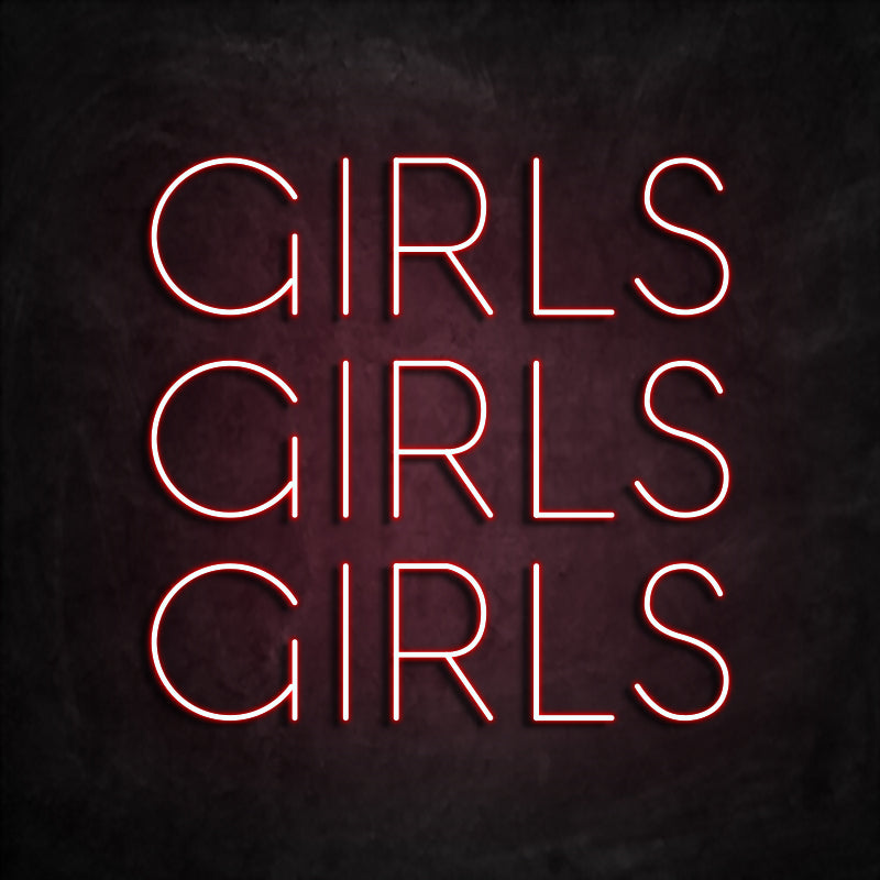 Néon Girls rouge