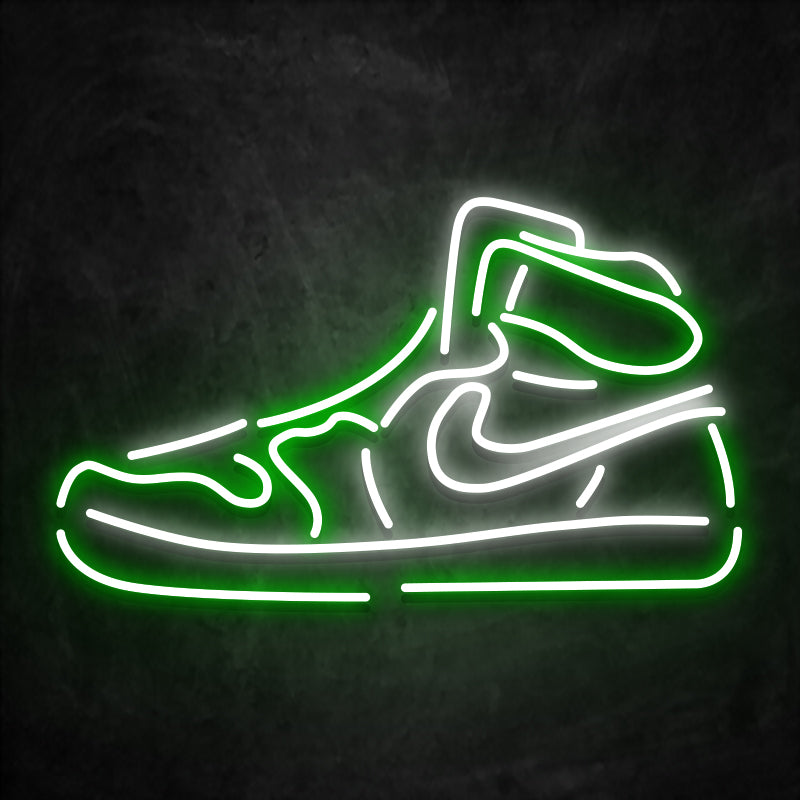 néon jordan 1 vert