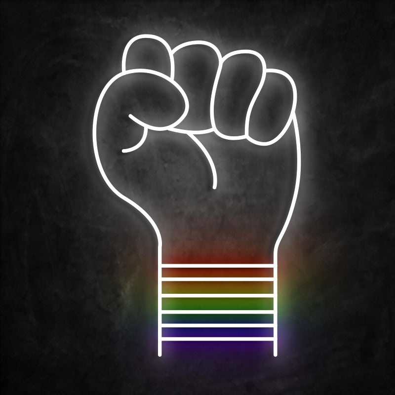 neon bracelet lgbt