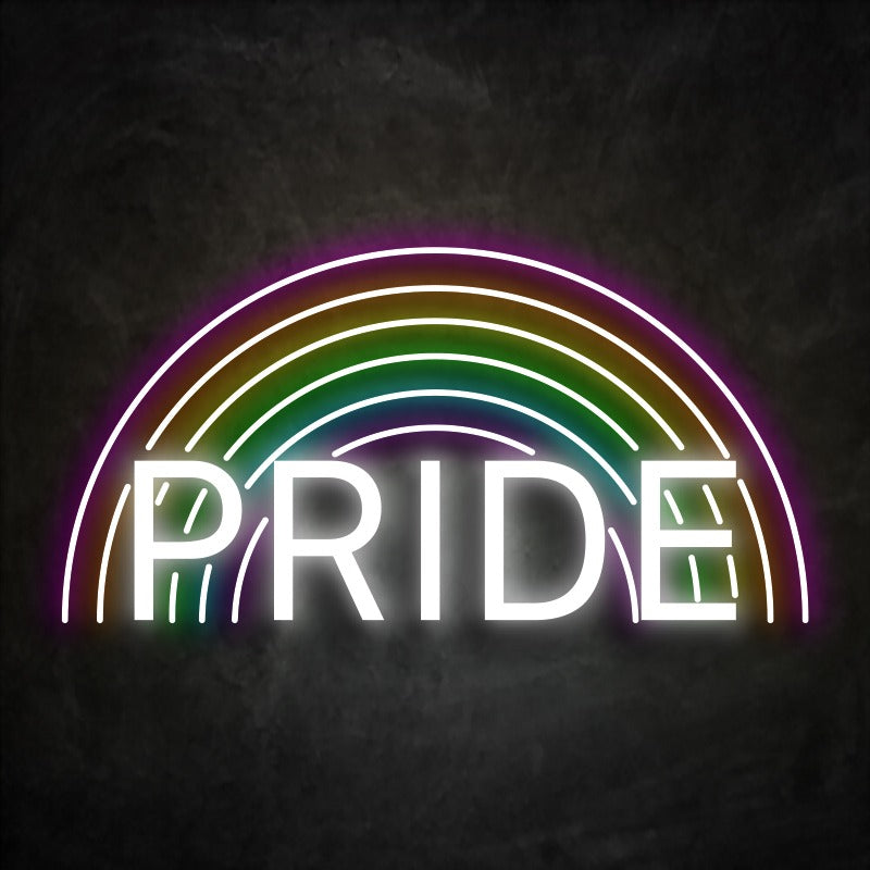 neon pride arc en ciel