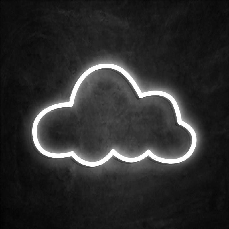 Néon Nuage Blanc