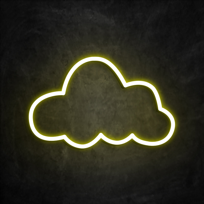 Néon Nuage Jaune