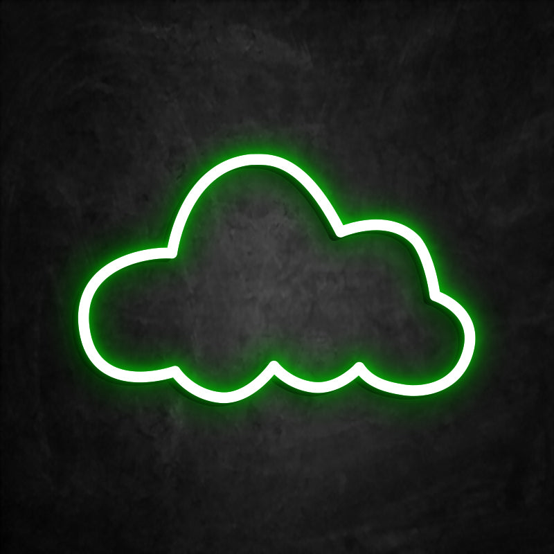 Néon Nuage vert