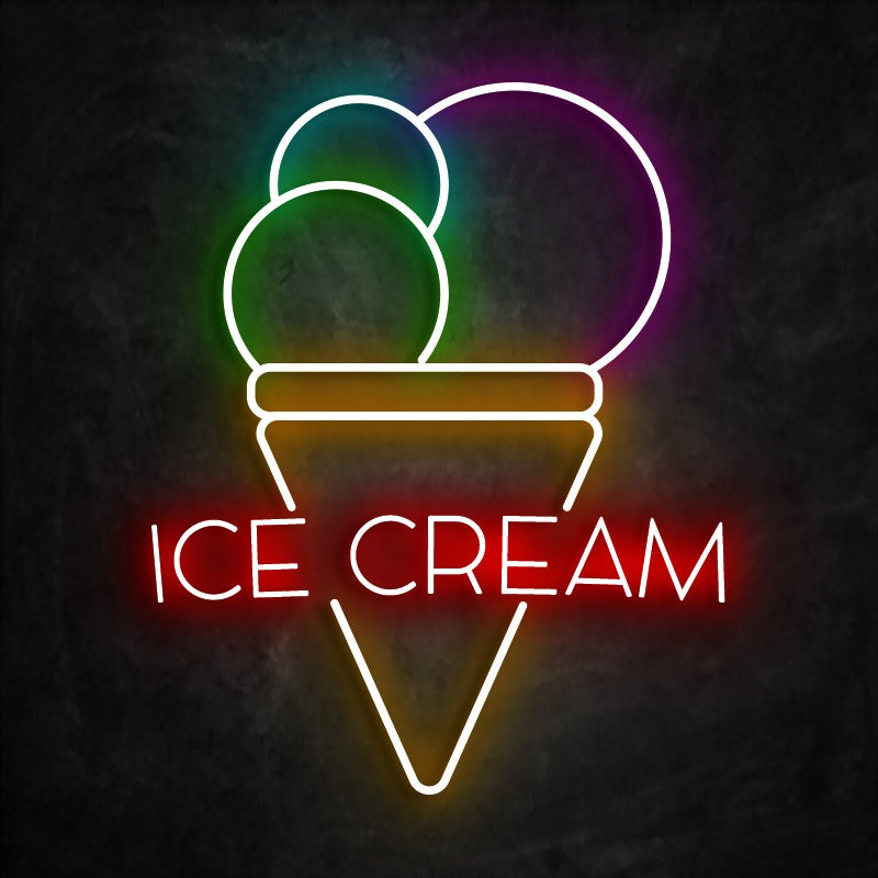 néon ice cream