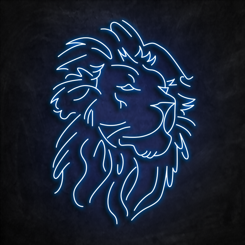 neon roi de la jungle