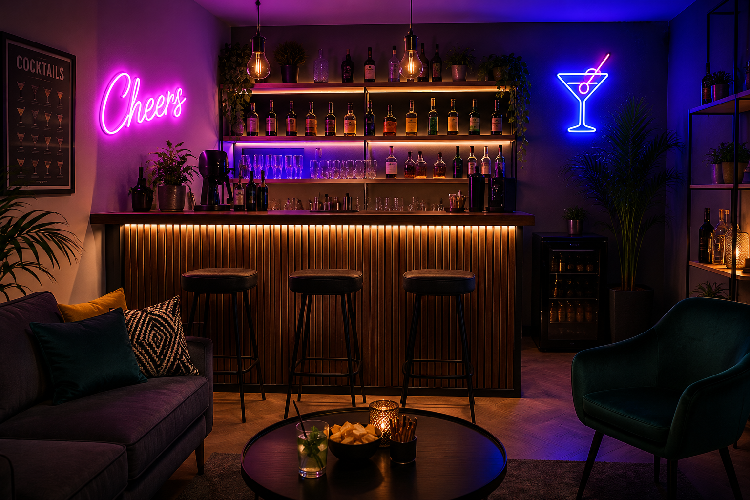 Déco bar à la maison créer un espace festif chez soi Image