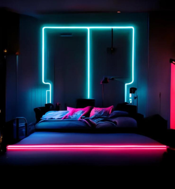deco chambre aesthetic led Image