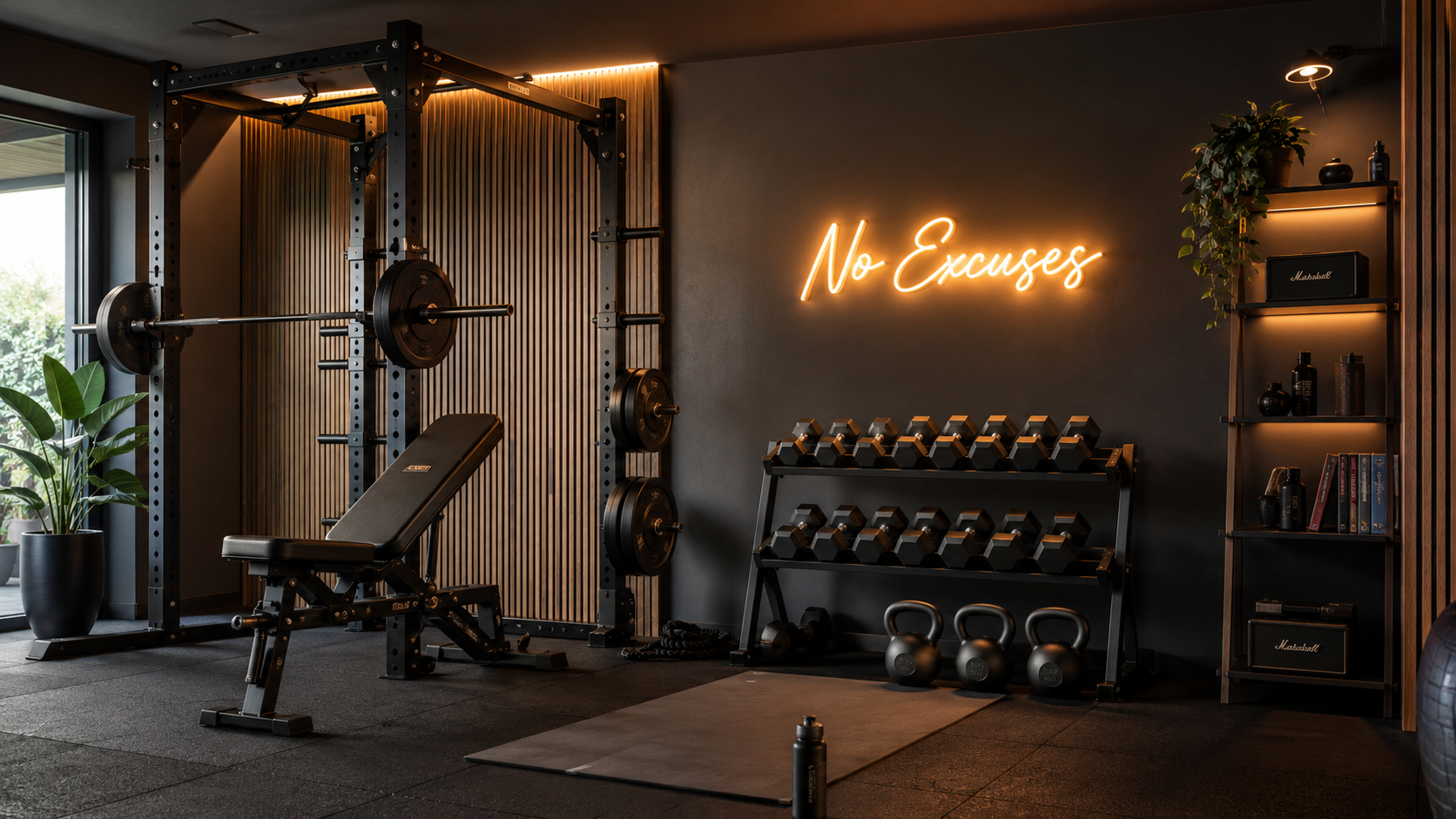 Néon LED pour salle de sport et home gym Image