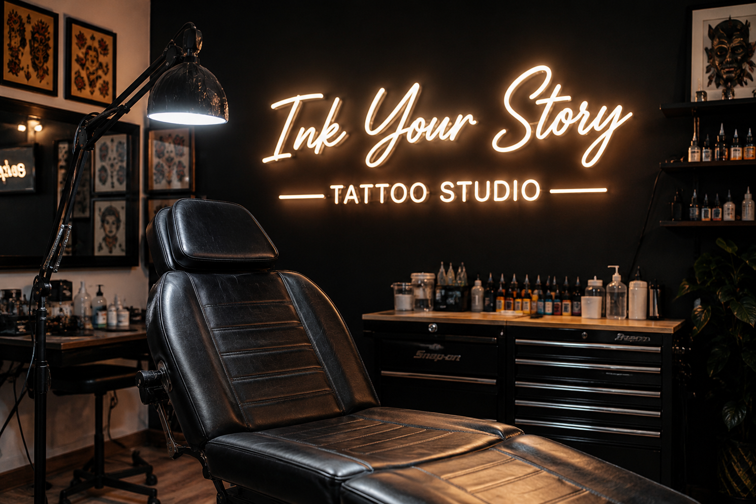 Néon LED pour tatoueurs Image