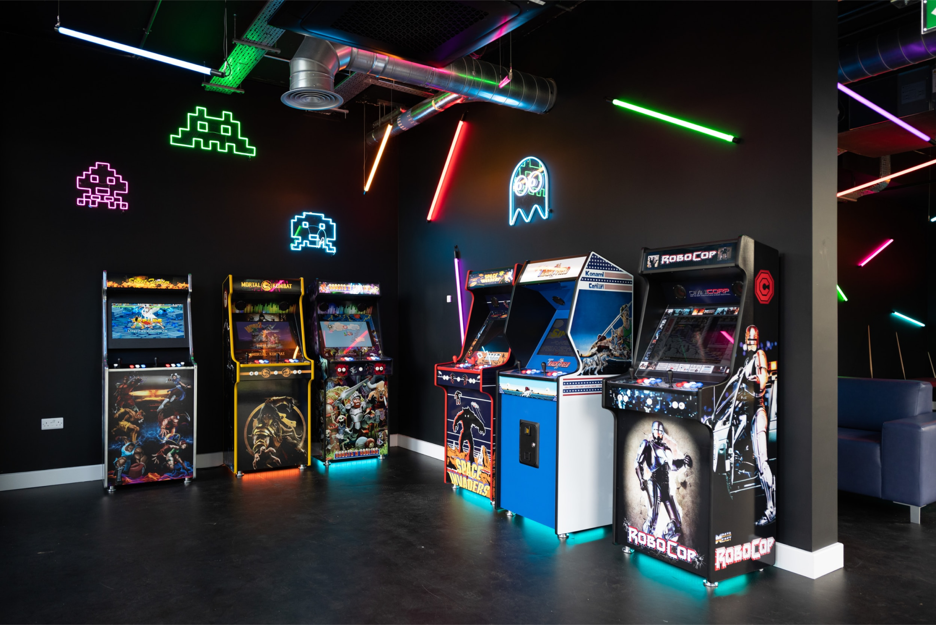 neon gaming Image