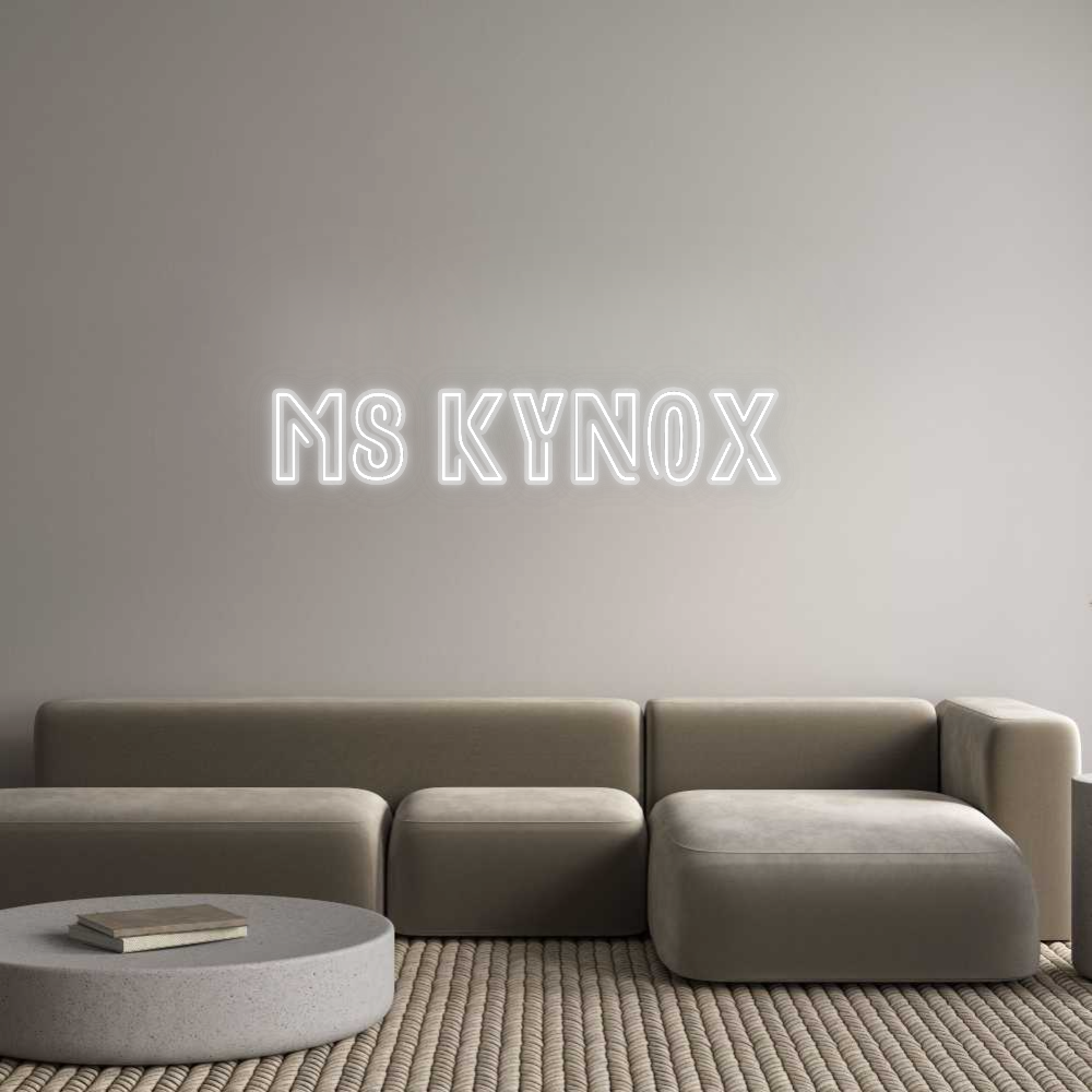 Configurateur Néon Personnalisé M8 kynox