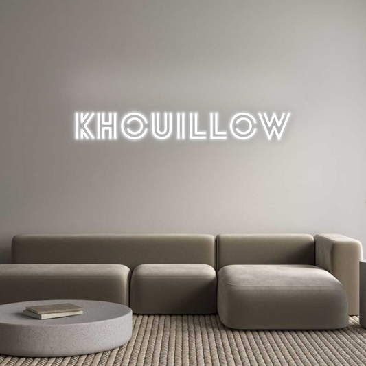 Configurateur Néon Personnalisé Khouillow