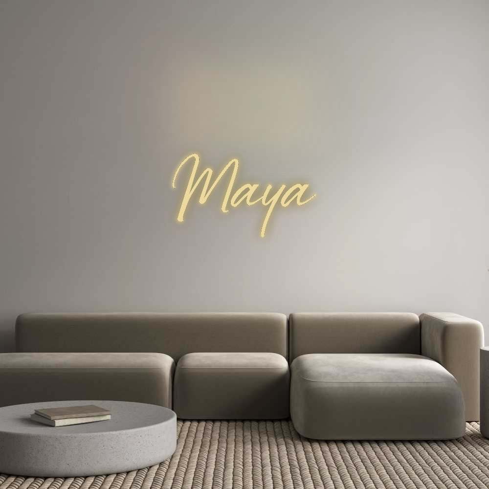 Configurateur Néon Personnalisé Maya