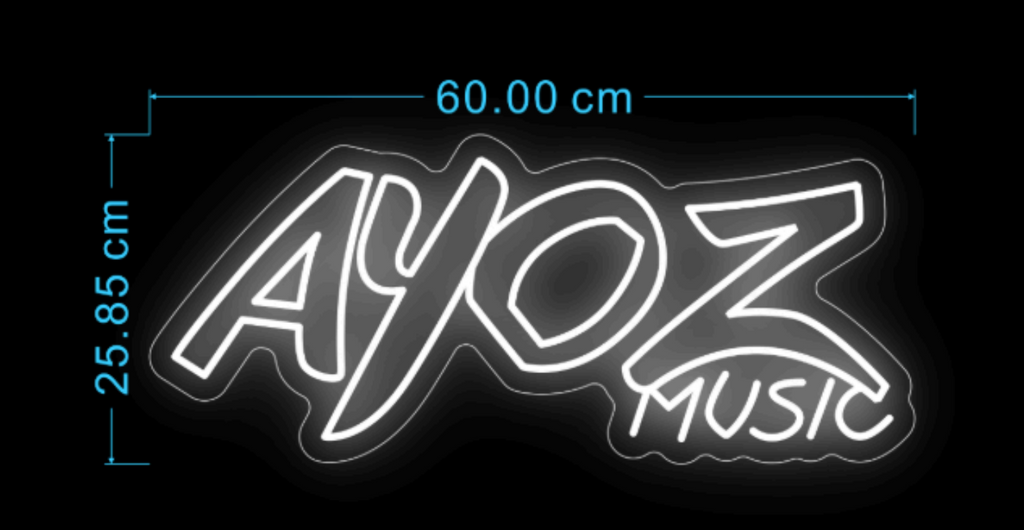 Néon AYOZ MUSIC