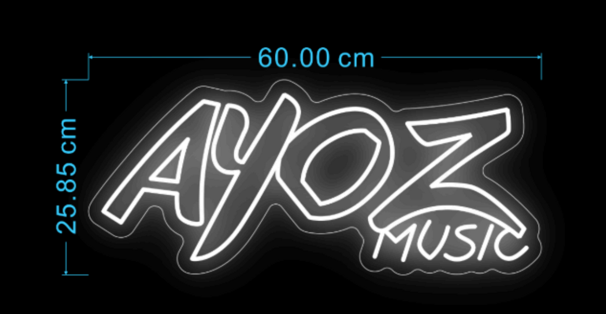 Néon AYOZ MUSIC