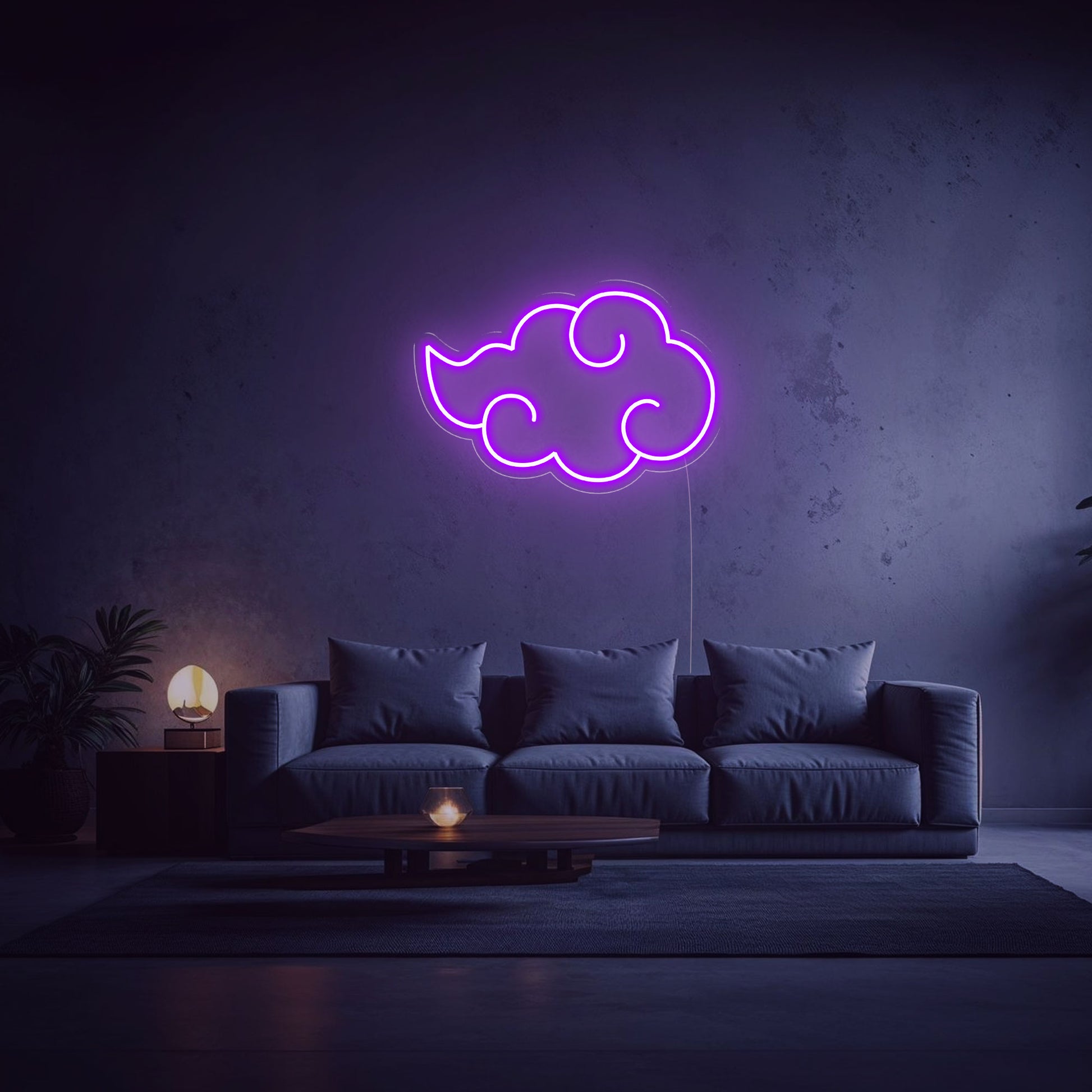 Neon Nuage Akatsuki Naruto violet