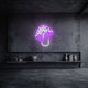 Neon-led-champignon-violet
