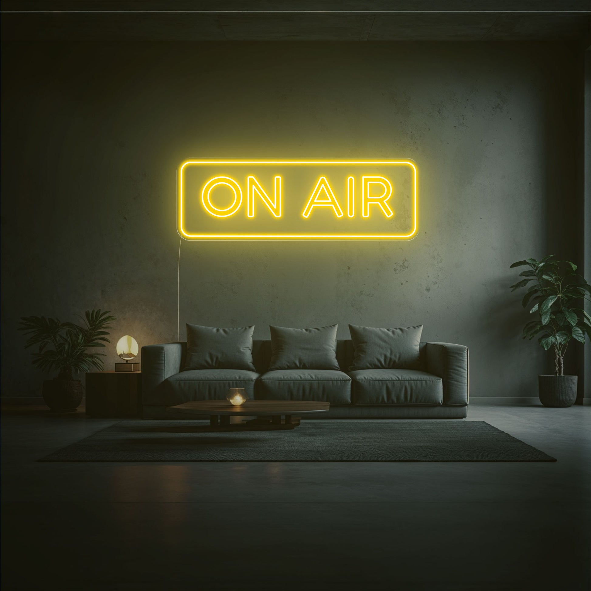 Néon led on air jaune