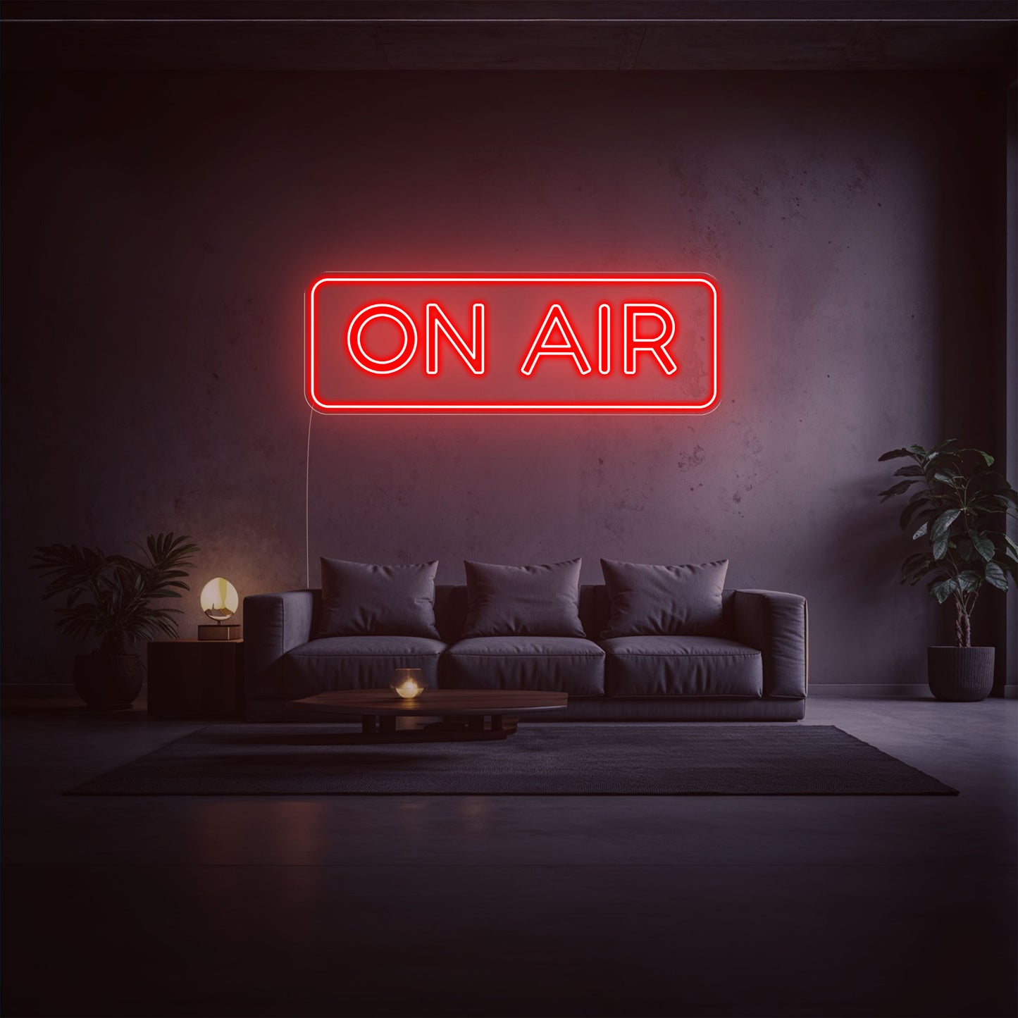 Néon led on air rouge